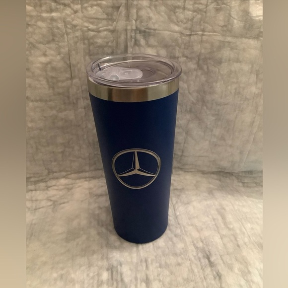 Other - Mercedes Benz Engraved Stainless Steel Thermal Double Wall 22 oz Drink Tumbler‌‌